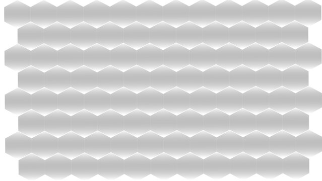 Seamless Hexagon Grid Pattern on White Background  grey hexagon white background wall pattern