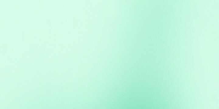 Minimalist abstract background with a smooth gradient transition from fresh mint green to soft white.