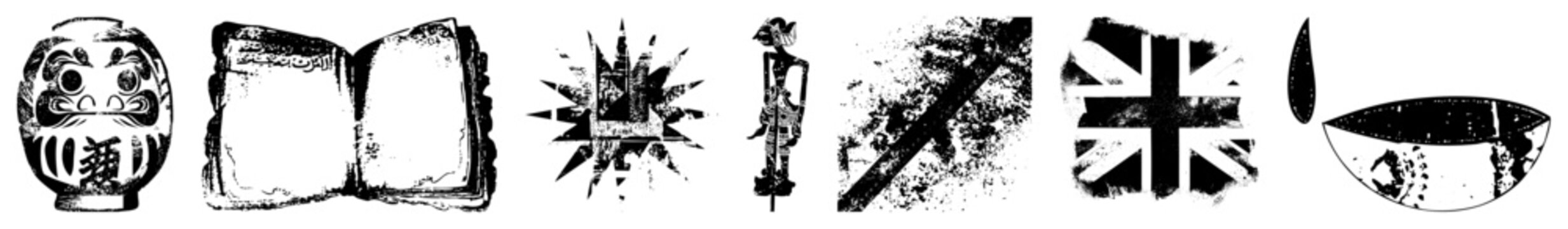 Round faced Daruma doll, symbolic of perseverance and goals, Japanese folk art, cultural talisman, fortune bringer, lucky charm.