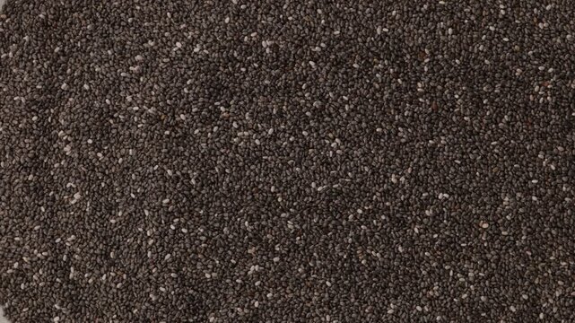 chia seeds food backgroud rotation