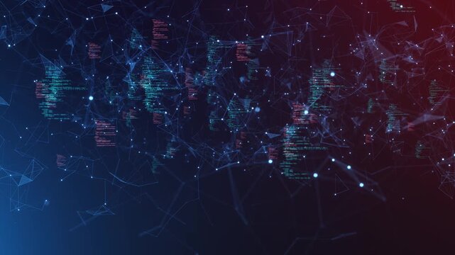 Futuristic data green digital 3D tower or wormhole. Abstract wireframe mesh. For technology or science Flowing digital lines with cyberspace background Deep stunning digital wormhole. Data digest flow