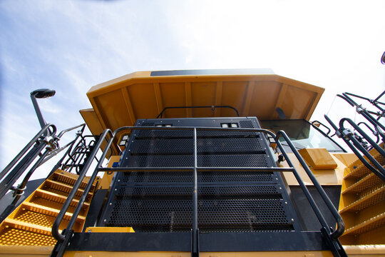 mining machinery in work process