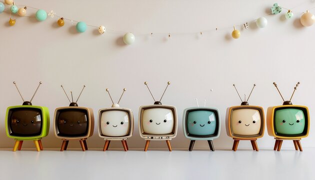 可愛いテレビキャラクター