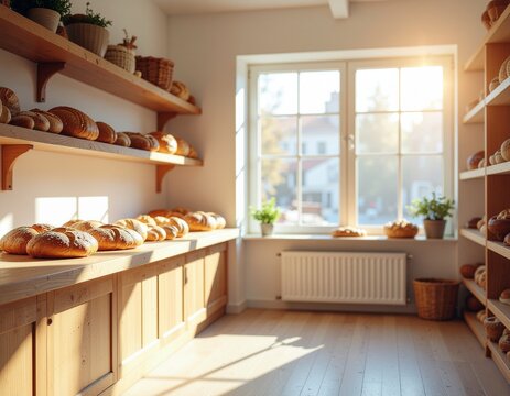 職人気質の古いパン屋
