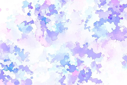 紫陽花　水彩　抽象　背景　グラデーション　素材