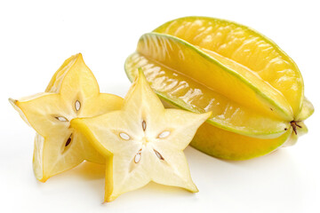 Fototapeta premium Golden Star fruit (carambola)