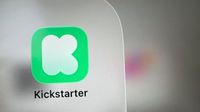 kickstarter logo. kickstarter app. kickstarter photo