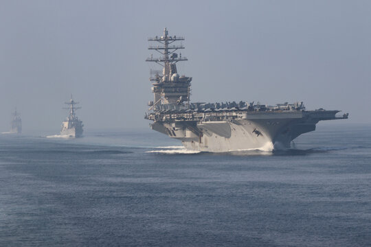 the military ship