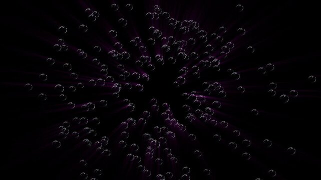 abstract purple drops background