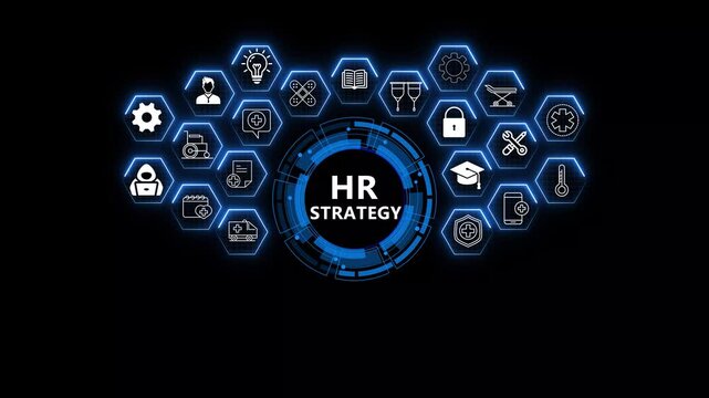 Innovative Technology Projector Showcasing HR Strategy Development, Talent Management Solutions, and Interactive Workforce Optimization Tools for Modern Enterprises