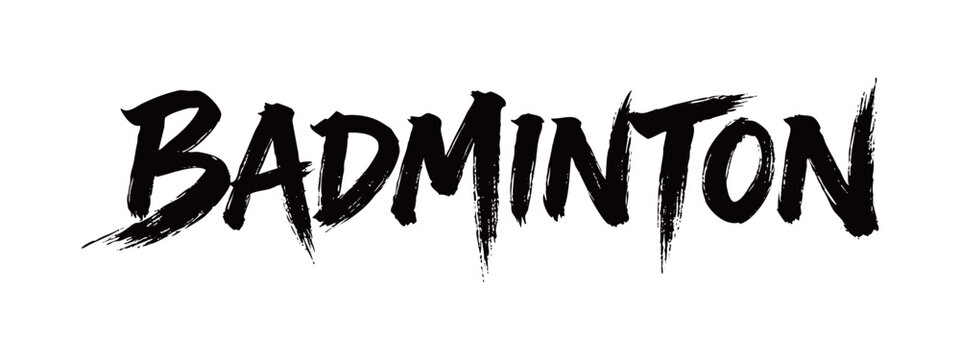 BADMINTON Handwriting