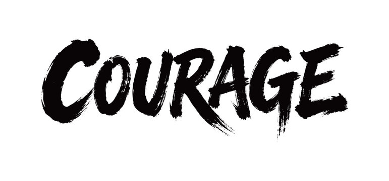 COURAGE Handwriting