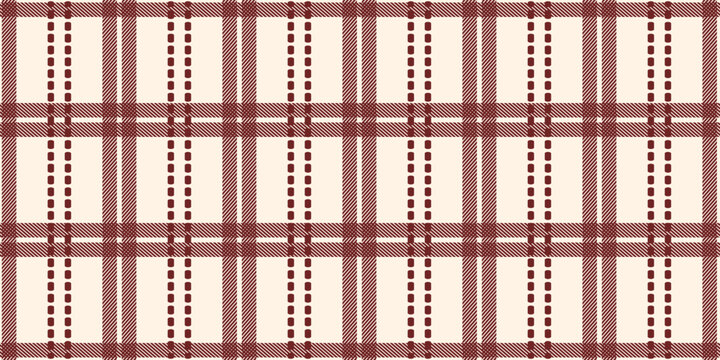 Red Dobby seamless pattern design. Vector stripe seamless pattern with trendy Dobby checkered design. Perfect living room wallpaper print farmhouse textile fabric printing cover. EPS 10