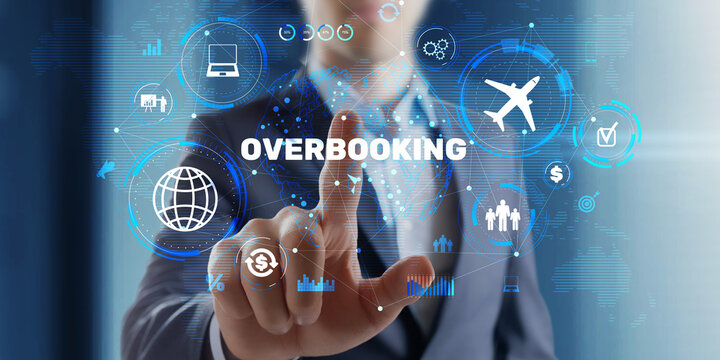 Overbooking Airline Revenue Management Interface with Flight Reservation Analytics and Travel Data Monitoring