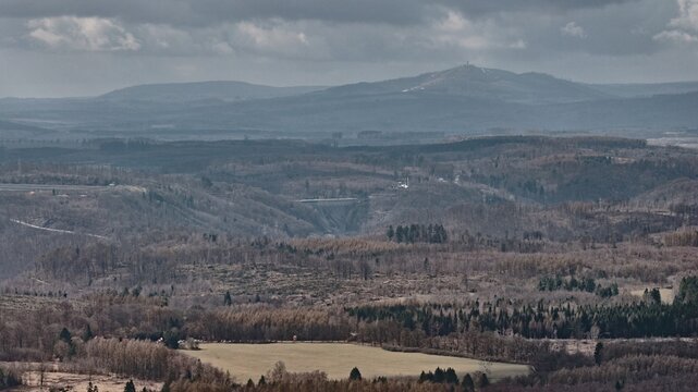 Harz. Vogelperspektive.