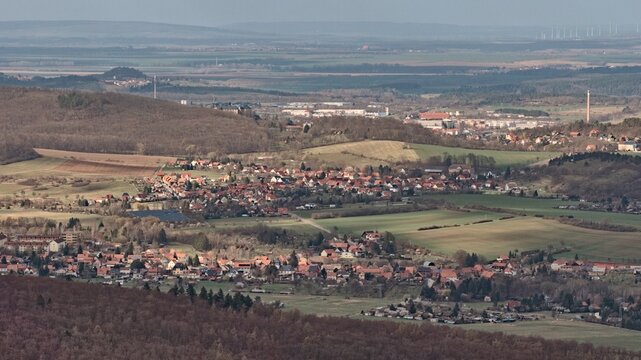 Harz. Vogelperspektive.