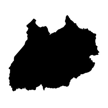 Marrakesh Morocco map silhouette vector illustration