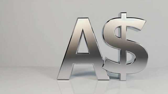 Australian currency. AUD or A$.