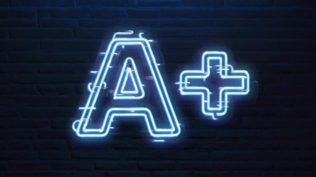 Sign of "A+".