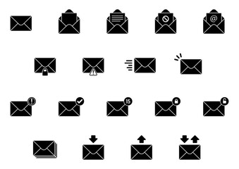 メールのイラスト集 © 四郎丸