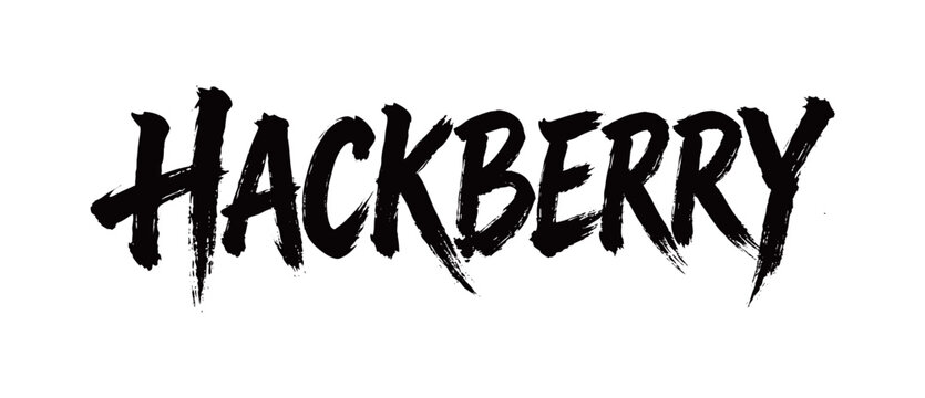 HACKBERRY Handwriting