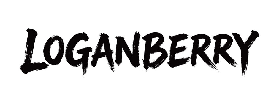 LOGANBERRY Handwriting