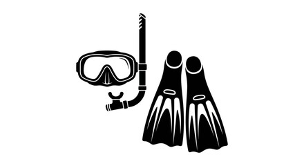 Snorkeling gear for ocean exploration. © Nasoha_Alhabib