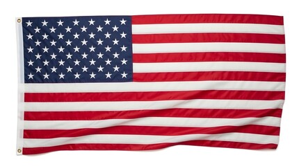 Fototapeta premium American flag waving a symbol of freedom and national pride