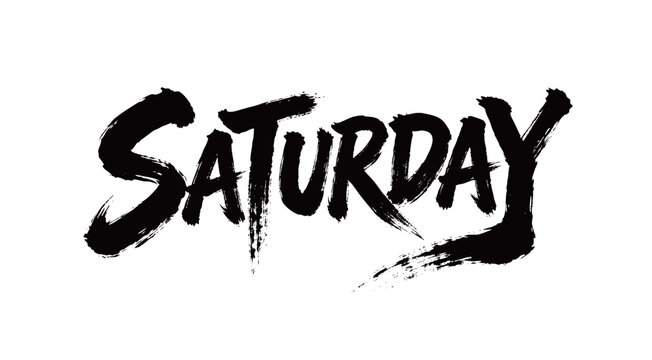 SATURDAY Handwriting