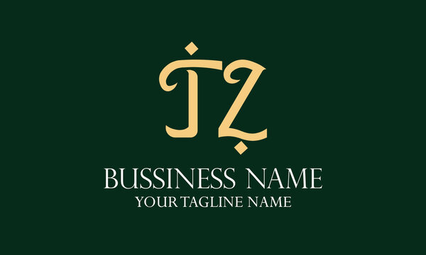 TZ T tz initial logo | initial based abstract modern minimal creative logo, vector template image. luxury logotype logo, real estate homie logo. typography logo. initials logo