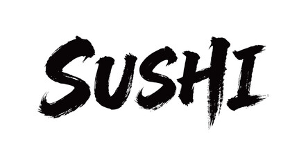 SUSHI Handwriting © 炳伟 梁