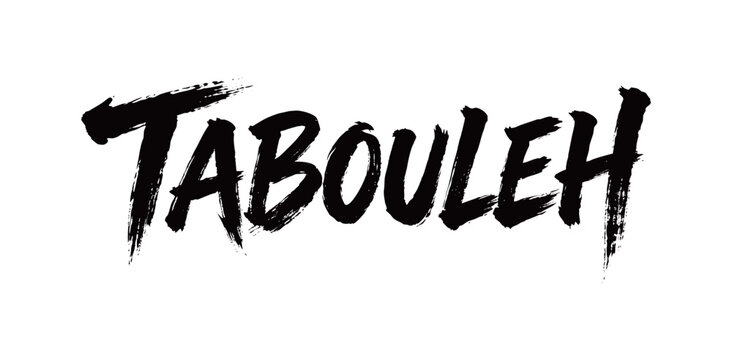 TABOULEH Handwriting