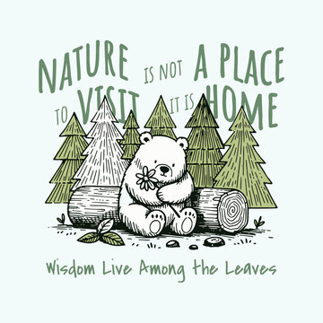 Born for Adventure &ndash; Explore the Wild Outdoor T-Shirt Design