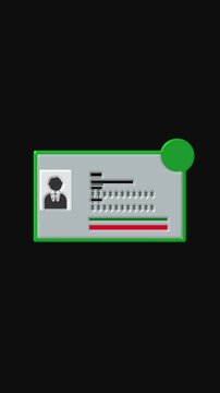 Gray rectangular object with small central black square highlighted by green border. Gray rectangular object abstract design concept. Gray rectangular object digital interface visual.