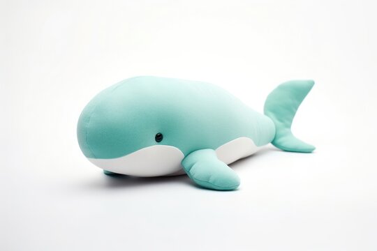 Stuffed doll whale animal mammal fish.