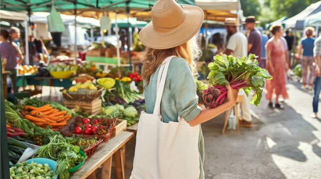 Explore the Vibrant Farmers Market: Fresh Organic Produce, Sustainable Shopping & Summer Vibes