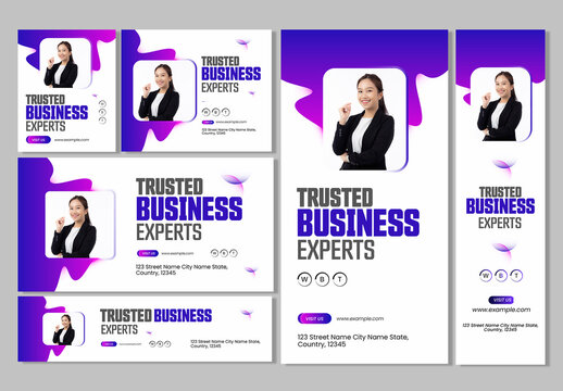 Business Web Banner Set Design