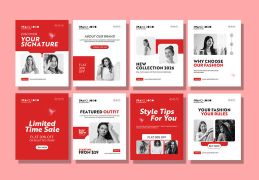 Fashion Social Media Design