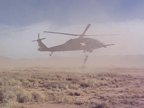 Special Operations rope ladder Helo Exfil