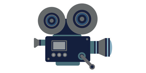 Vintage Camera in Focus: Capturing the essence of classic filmmaking, a retro camera stands in the spotlight, representing the art of cinematography.  © Rahed Ul Islam