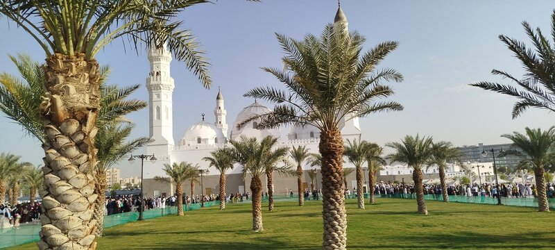 Masjid Qubaa in Al Madinah:  the first masjid in islam
