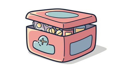 Piggy bank with money inside. © Candra