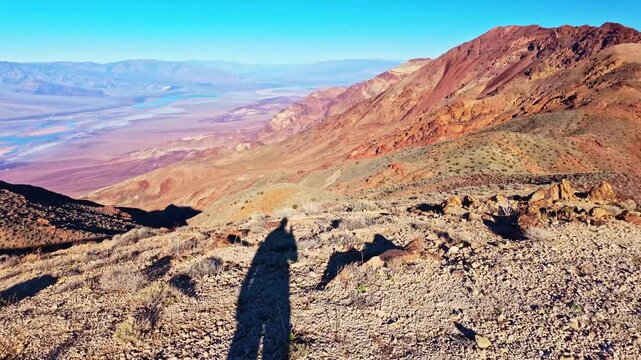 Dante View Sunrise Peaks Death Valley California