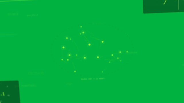 Scan line starting nodes shifting and links rotating, showing encoder tracking on transparent field