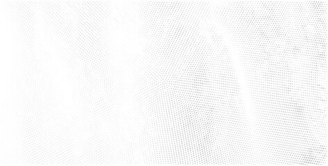 Obraz premium Halftone background pattern. Grain texture polka dots on white background. Grey Dot art speck distressed grunge texture banner