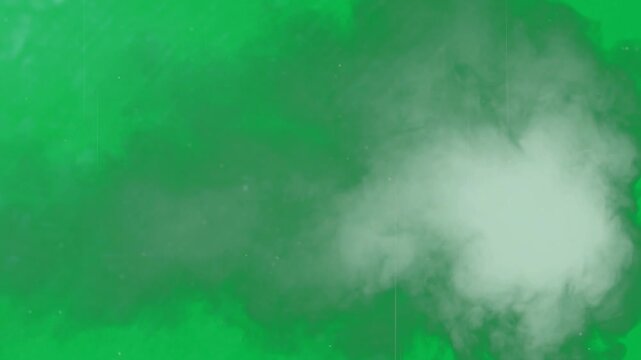 Animation of grey and red stormy clouds