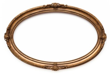 Obraz premium Vintage oval frame rectangle jewelry photo.