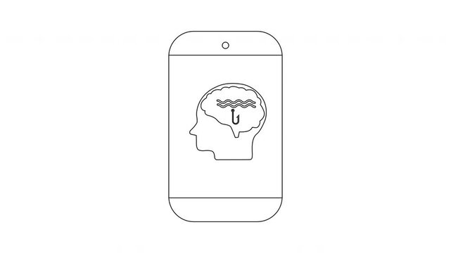 Smartphone Addiction Concept - Hooked on Technology, Mental Health.