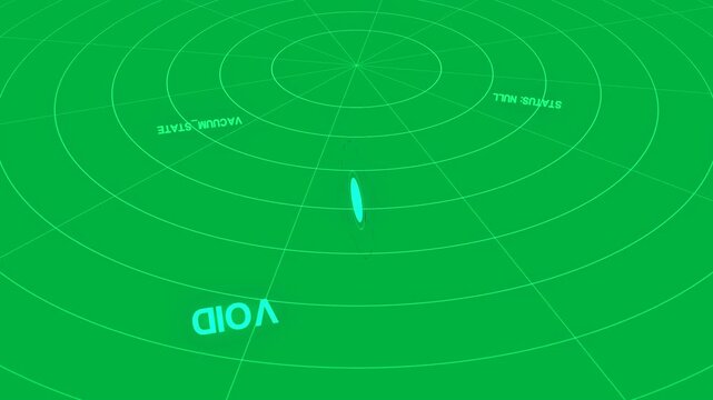 Neon orb pulsing turning filament rising to grid center labels rotating scanning transparent bg