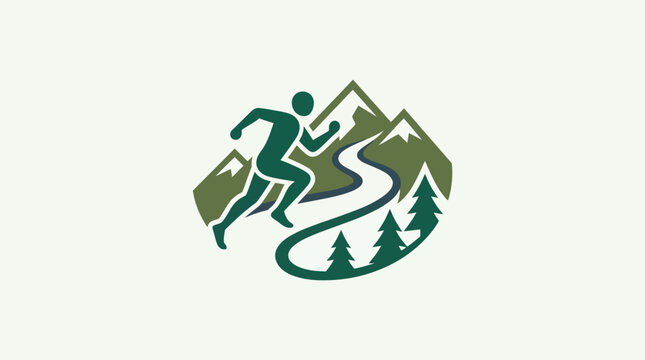 Trail Runner Logo Concept
